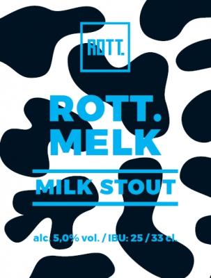 ROTT Melk Stout logo ROTT Melk Stout logo